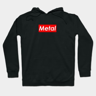 Metal (Red) Hoodie